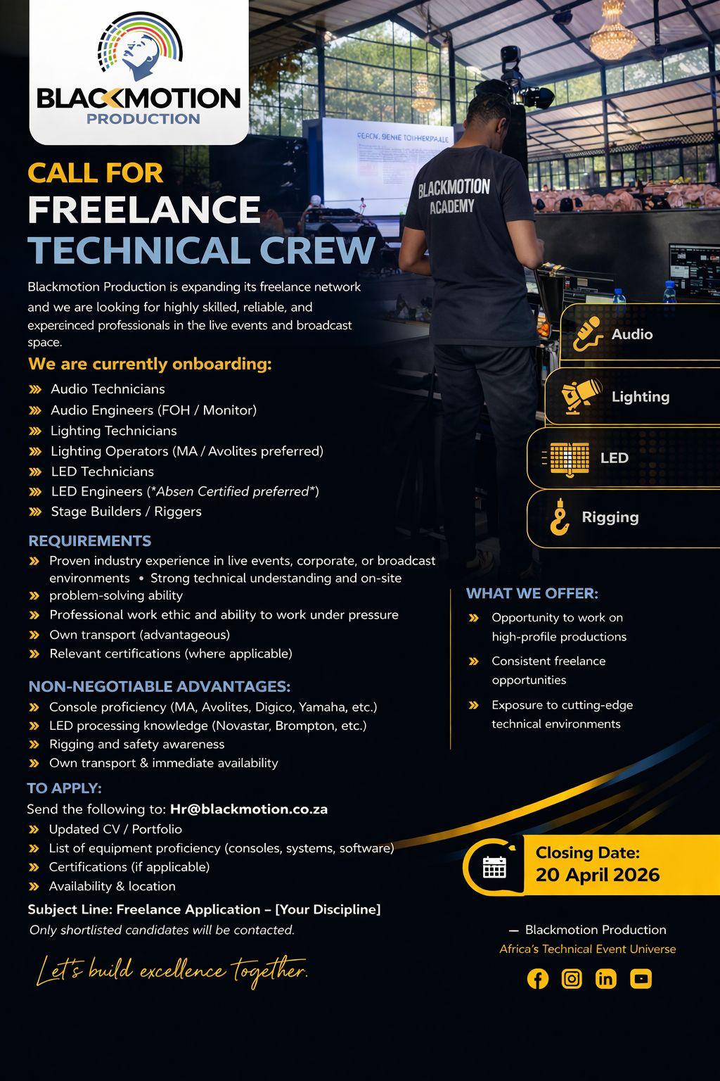 Project Manager Job Poster