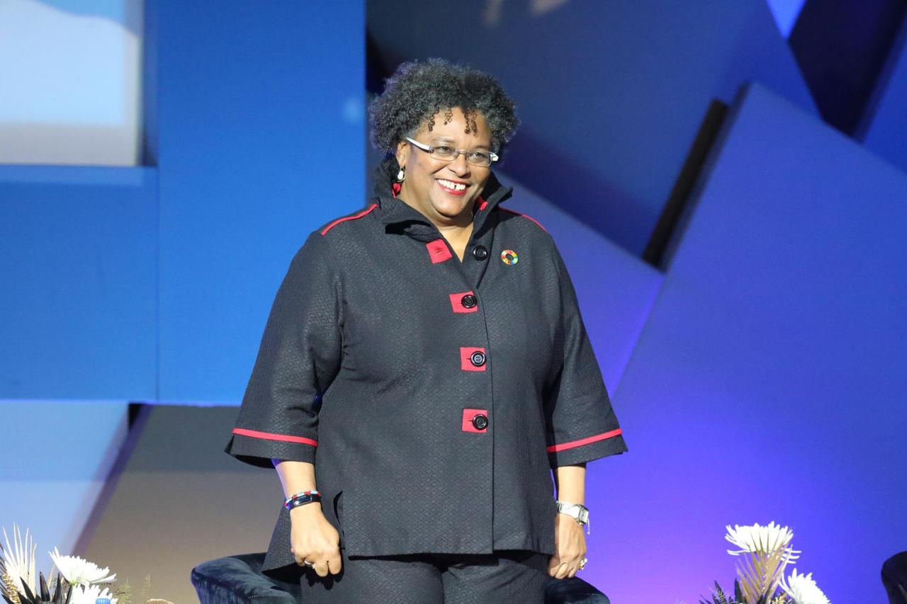 Prime Minister of Barbados, the Honourable Mia Mottley