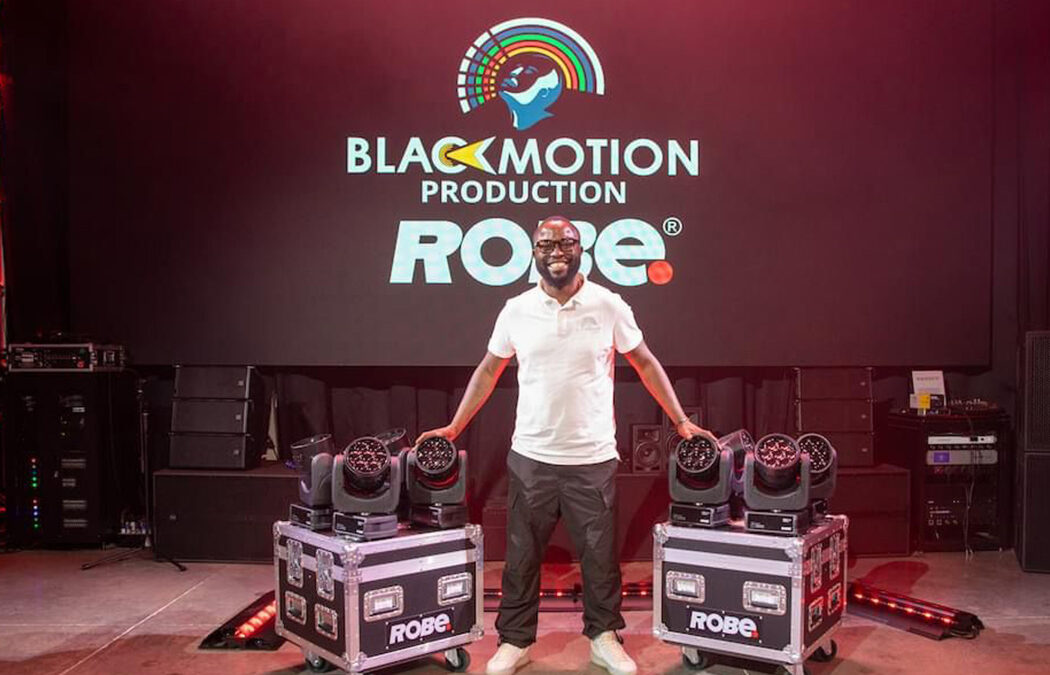 Love at first sight as Blackmotion receive their LEDBeam150s